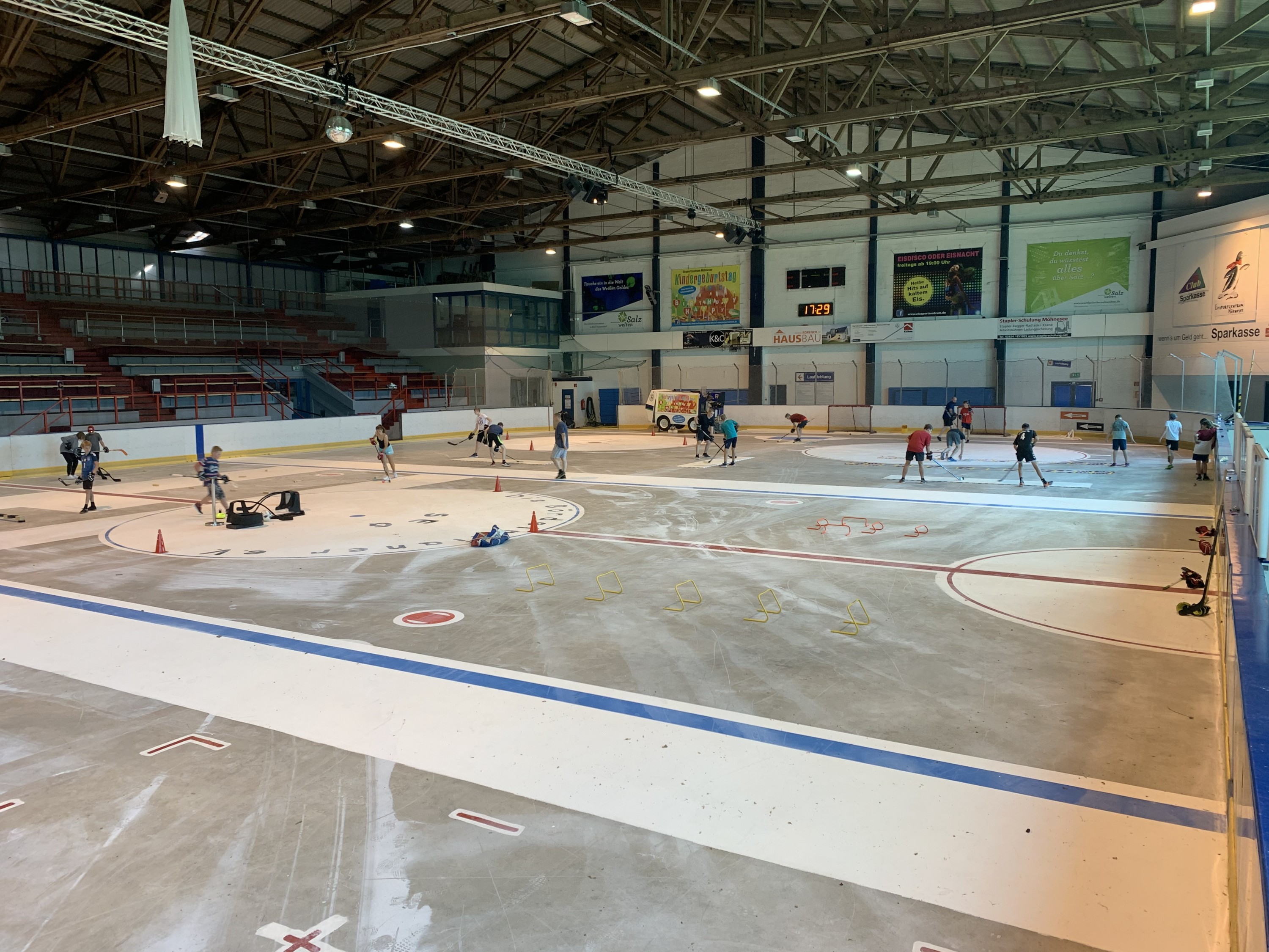 Sommertraining im Eissportzentrum Möhnesee